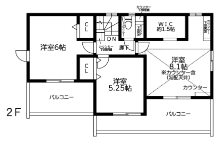 2階間取り